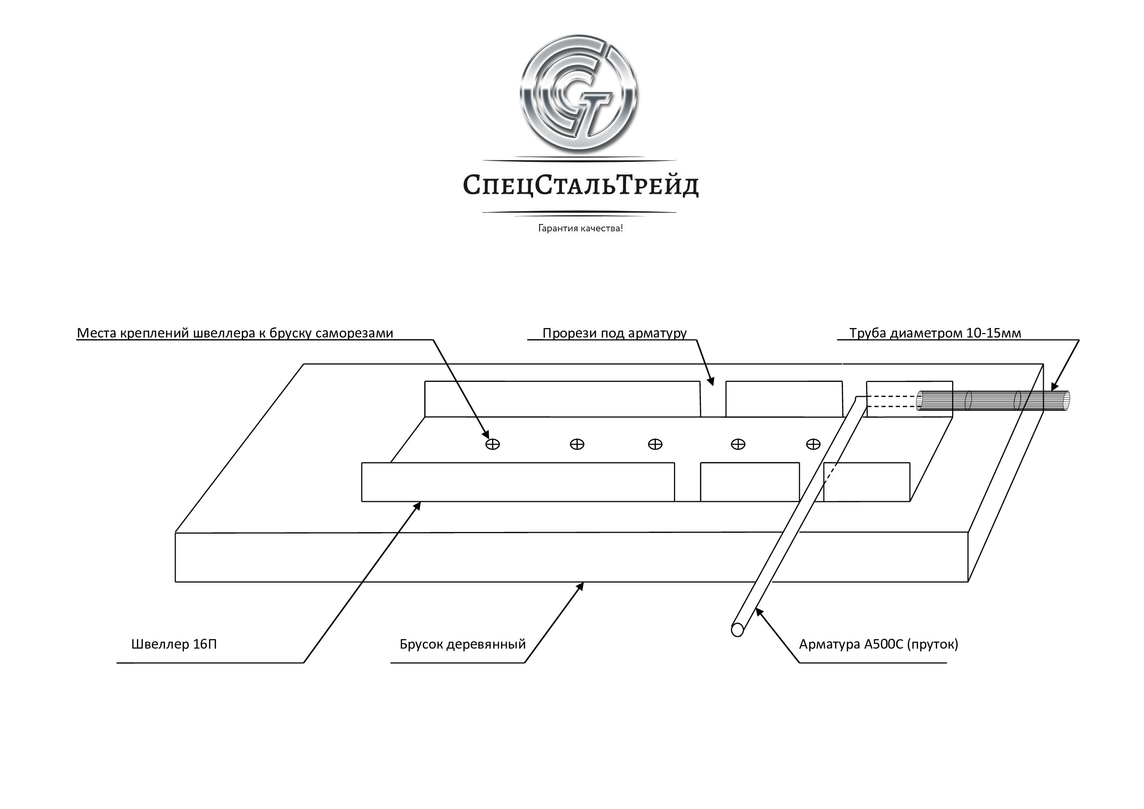Простейший станок из швеллера